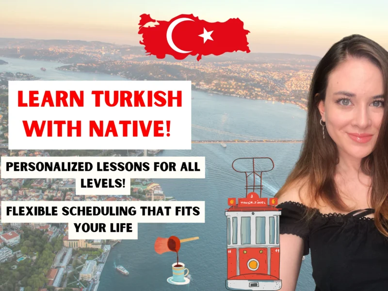 I will teach you Turkish, learn from a native speaker