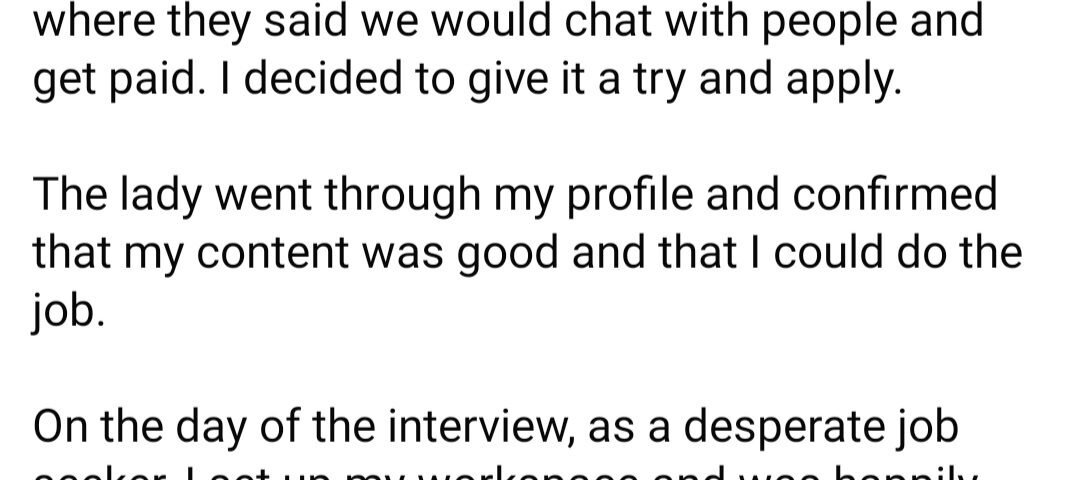 Virtual Assistant Shares Shocking Experience On First Day On A Job She Found On TikTok