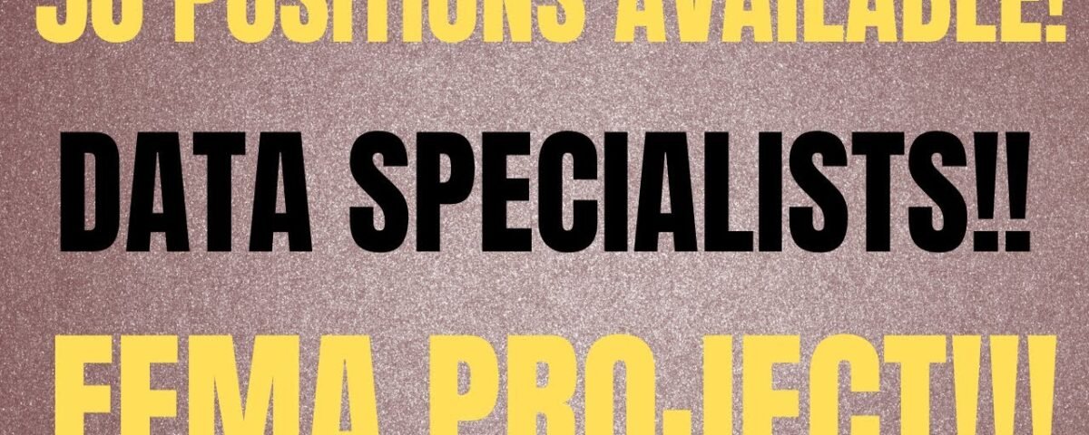 Fema Work From Home Jobs Entry Level Virtual Assistant Youtube-